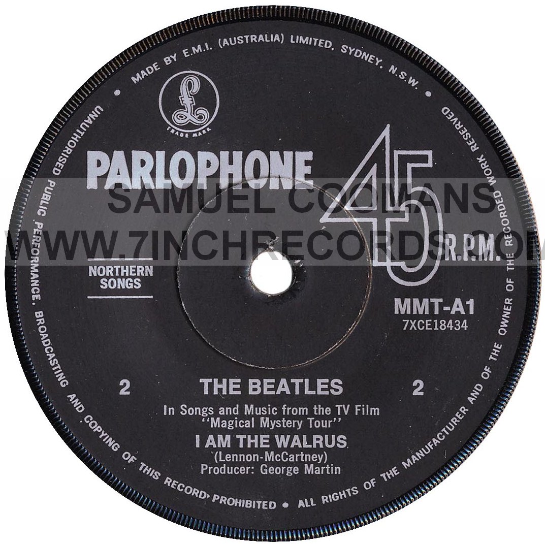 Label Bside of disc 1