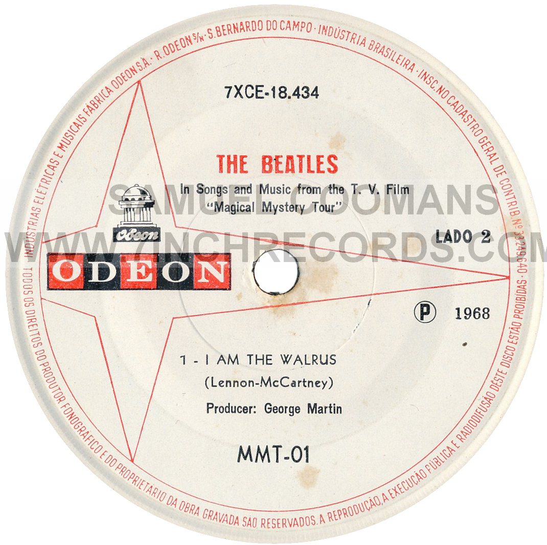 Label Bside of disc 1