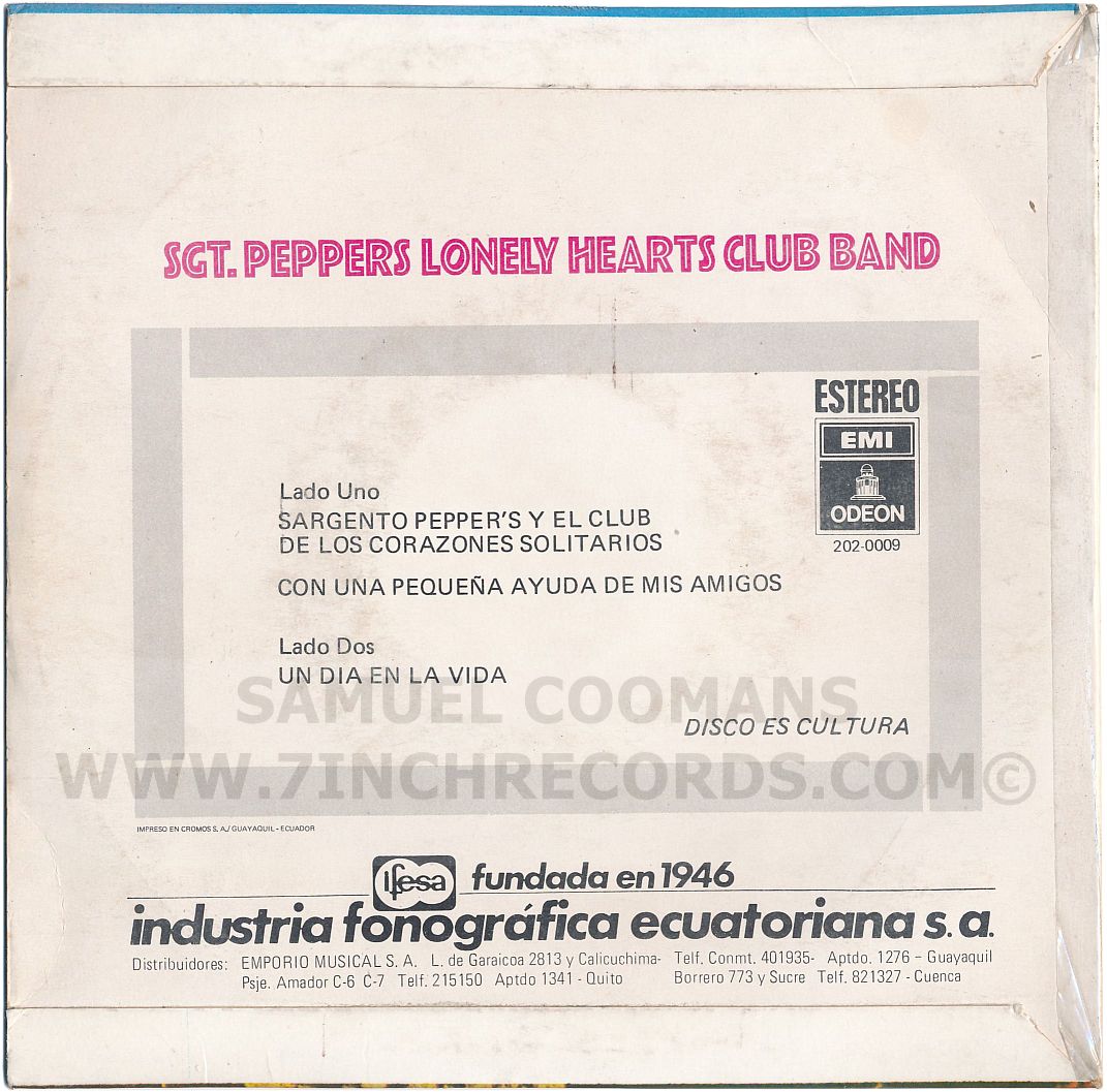 Front of sleeve