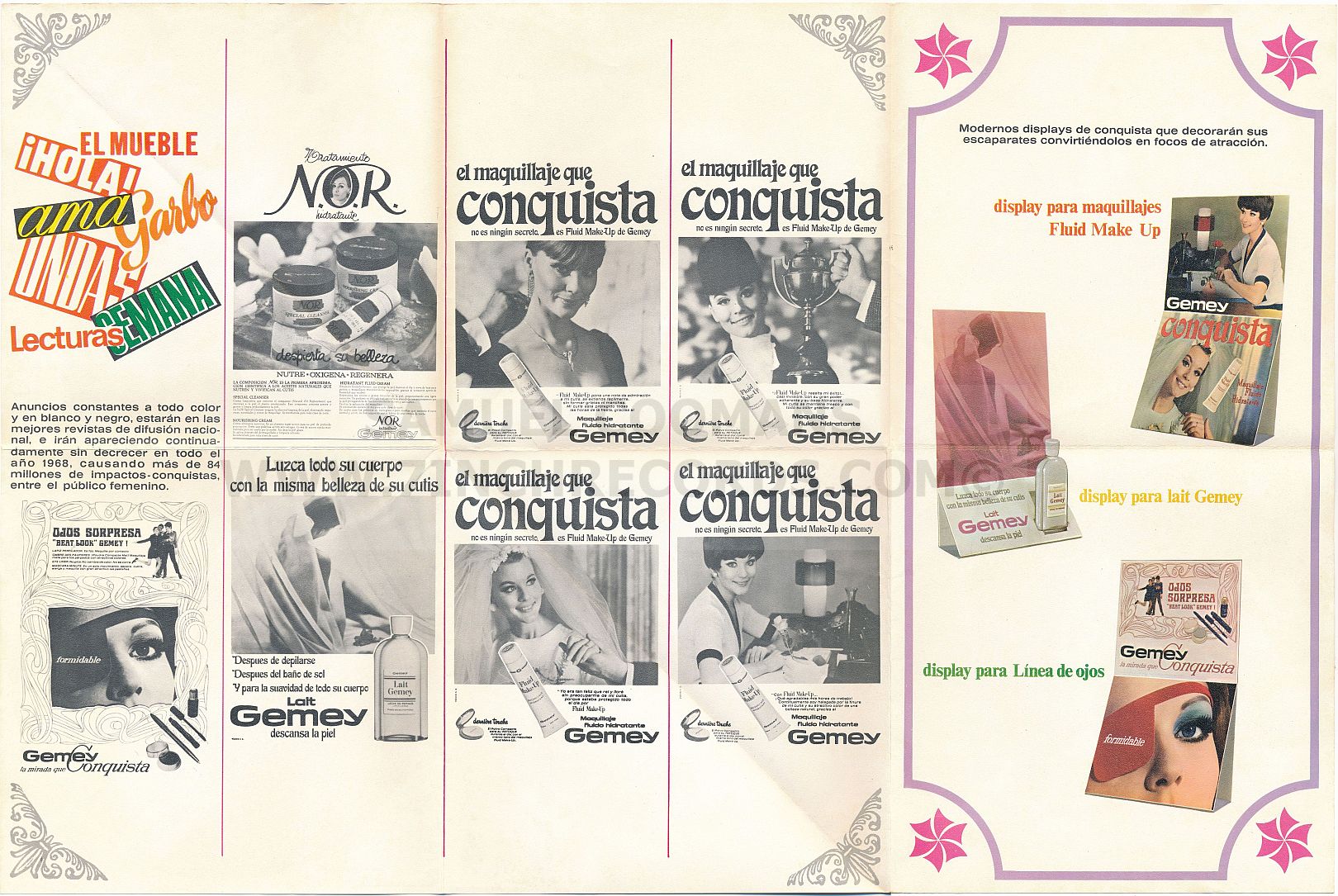 Inner Flaps of booklet