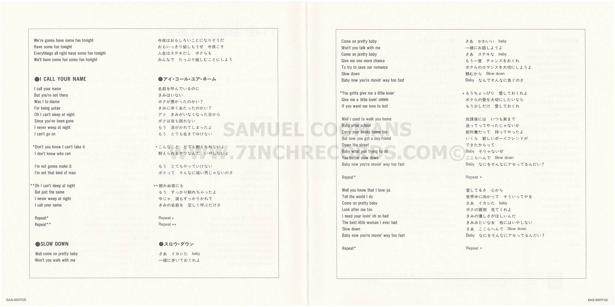 Inner Flaps of sleeve