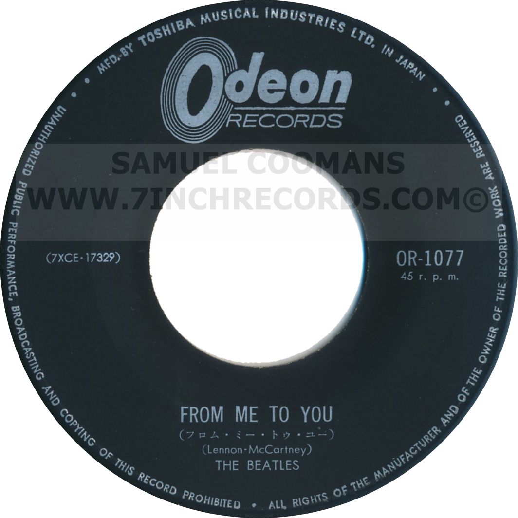 Label Aside of disc 1