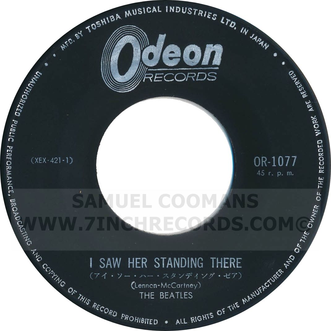 Label Bside of disc 1