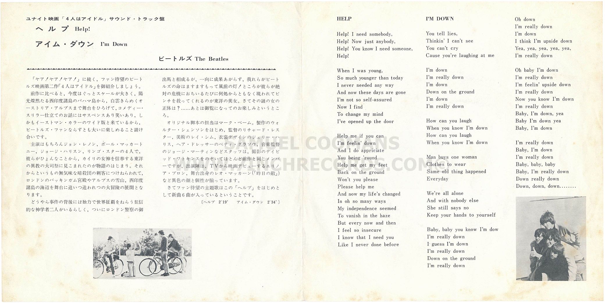 Inner Flaps of sleeve