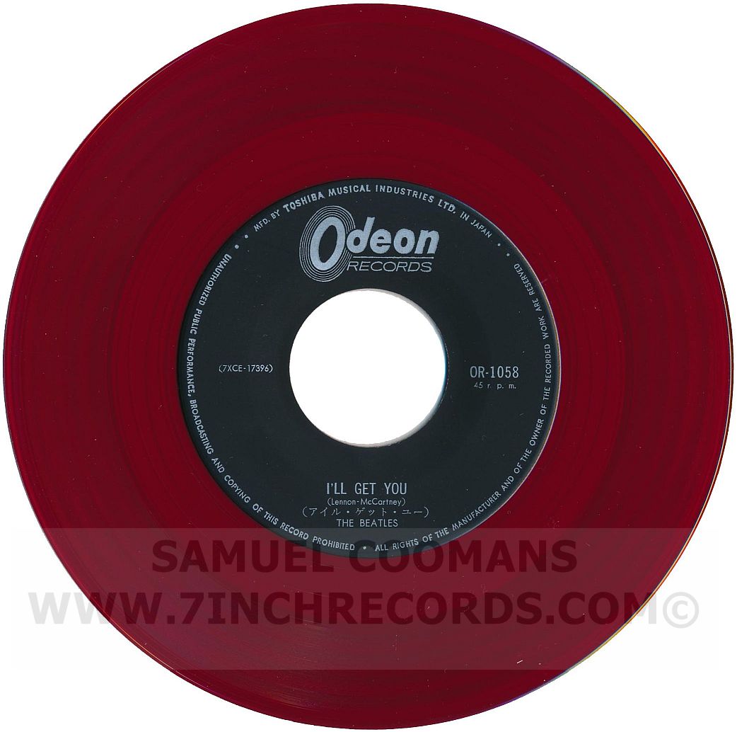 Label Bside of disc 1