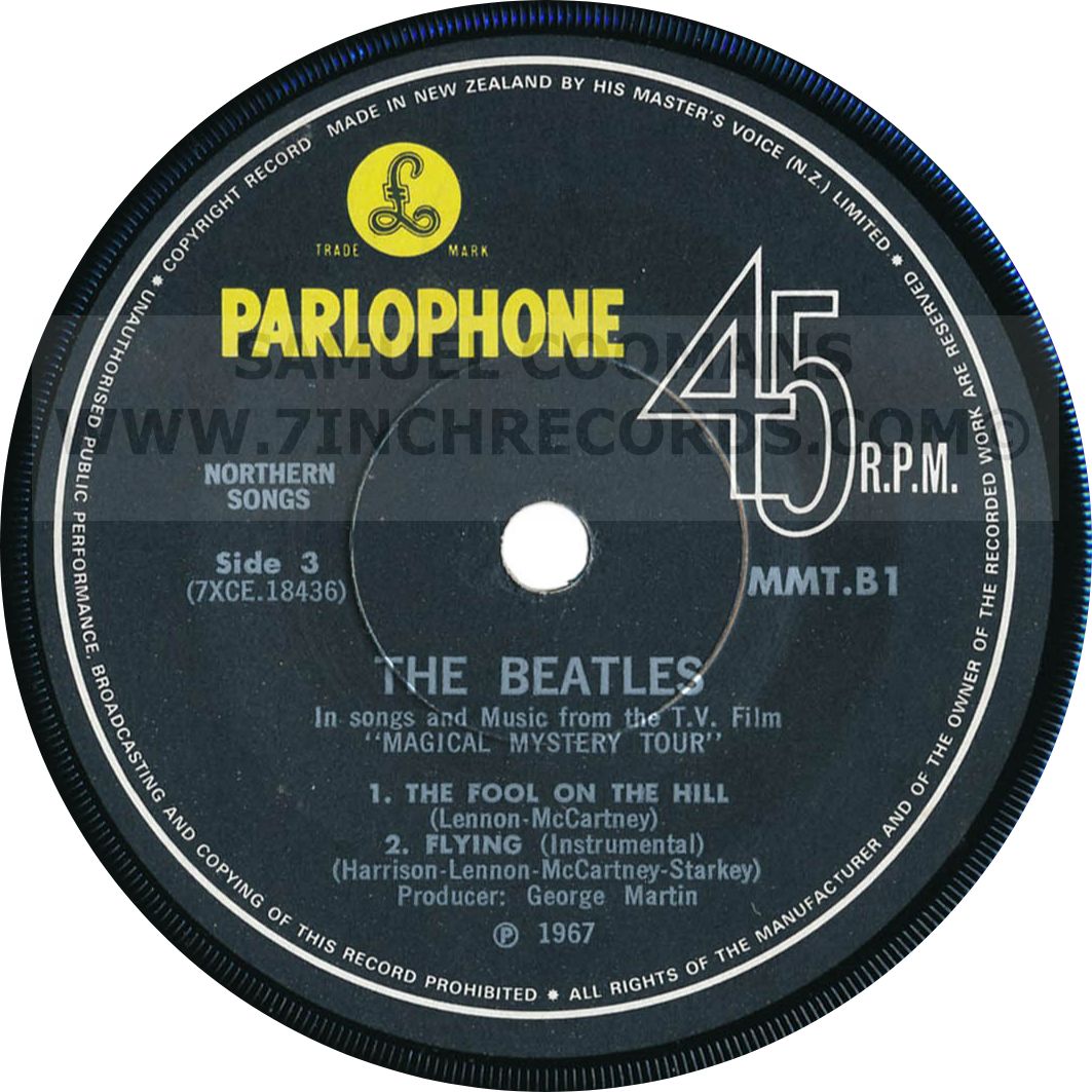 Label Aside of disc 2