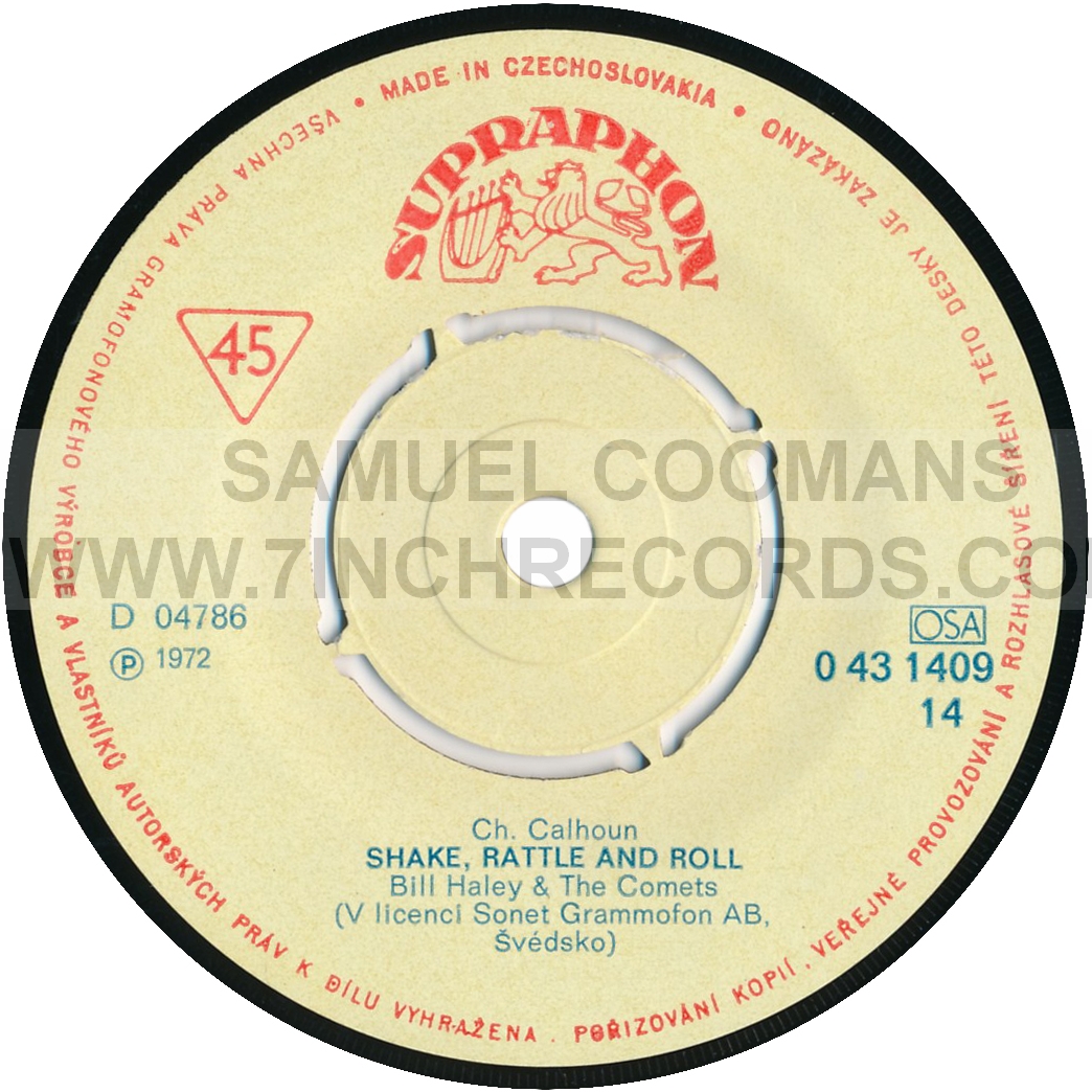 Label Bside of disc 1