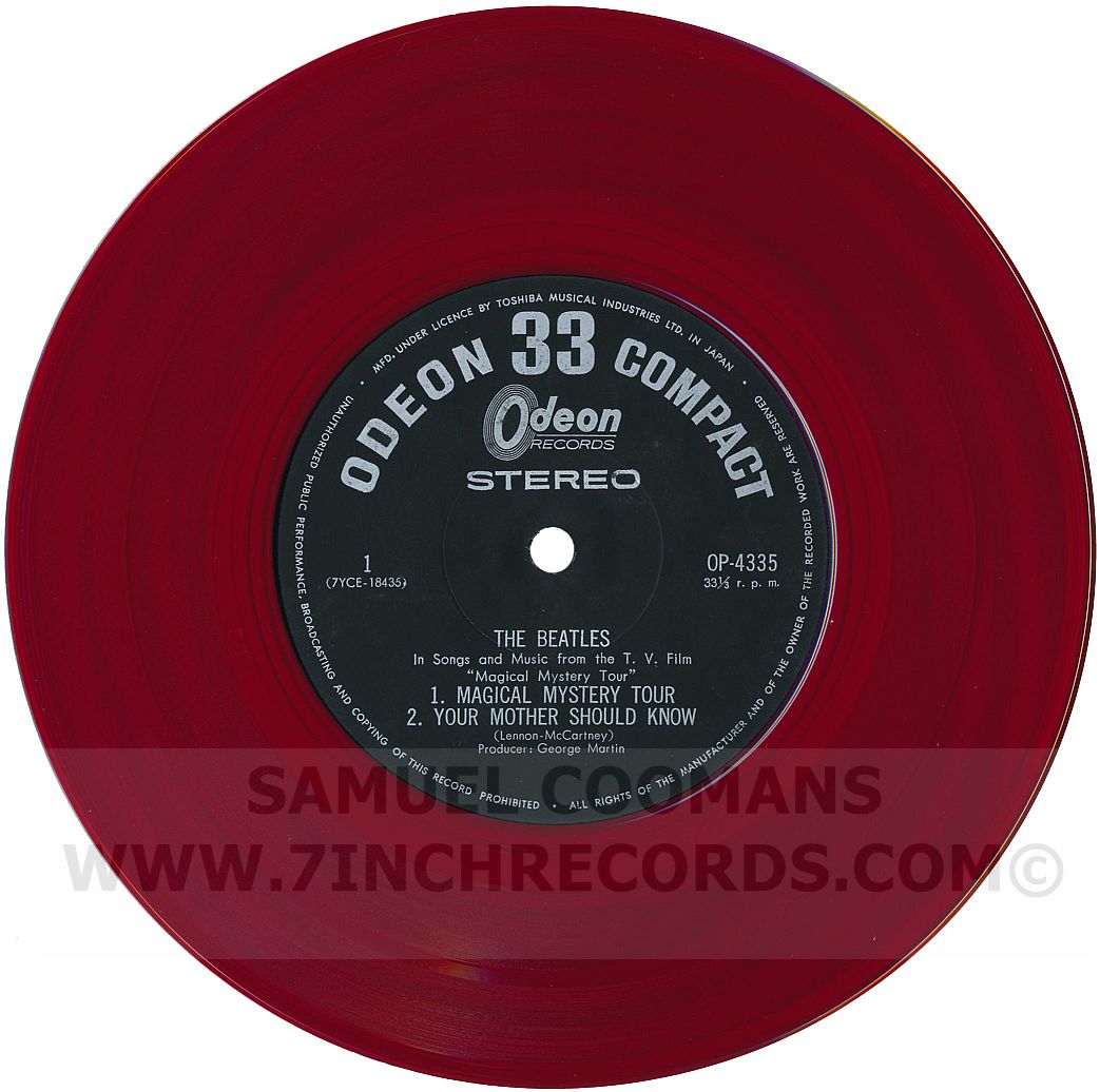 Label Aside of disc 1