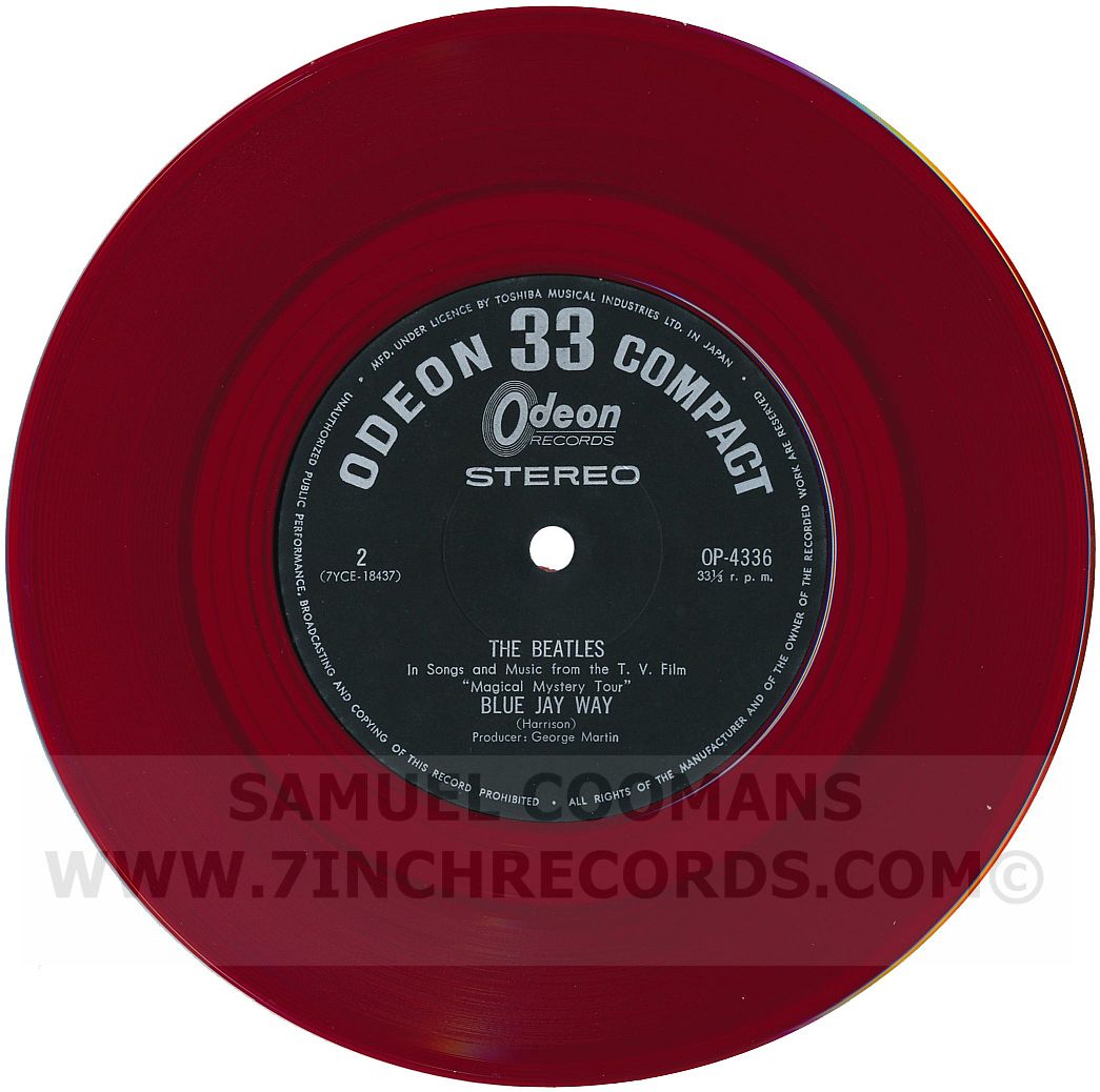 Label Bside of disc 2