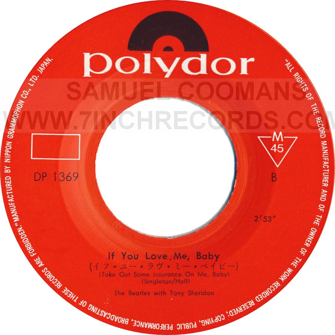 Label Bside of disc 1