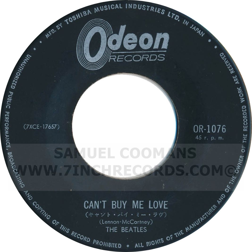 Label Aside of disc 1