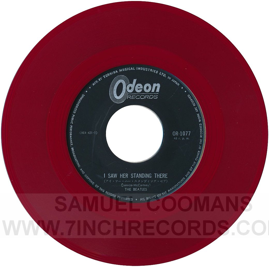 Label Bside of disc 1