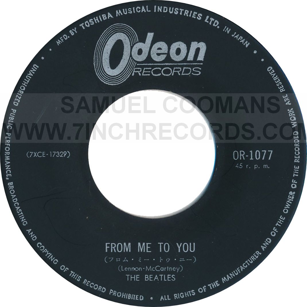 Label Aside of disc 1