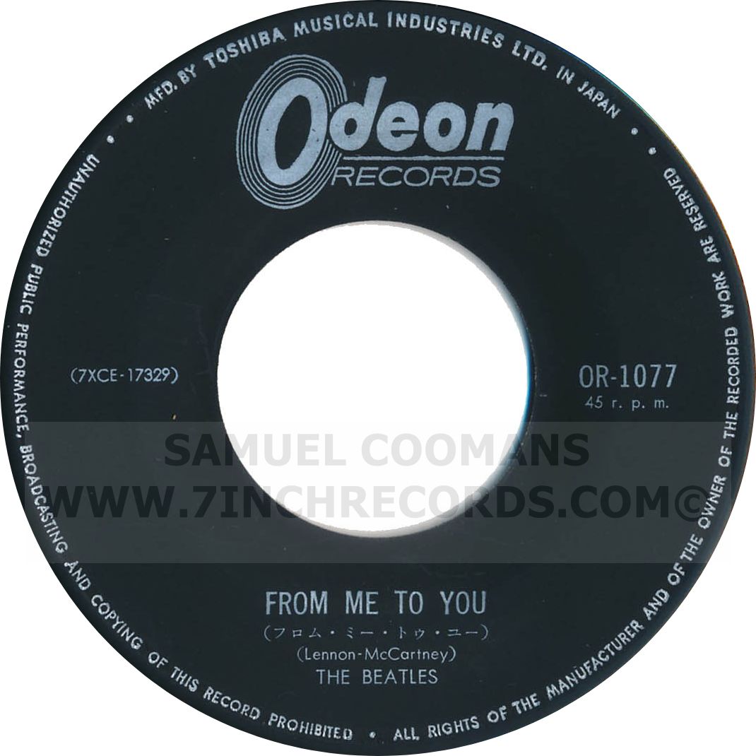 Label Aside of disc 1