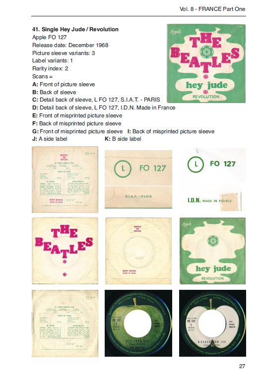 The Beatles worldwide singles and EP encyclopedia V8