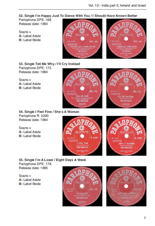 The Beatles worldwide singles and EP encyclopedia