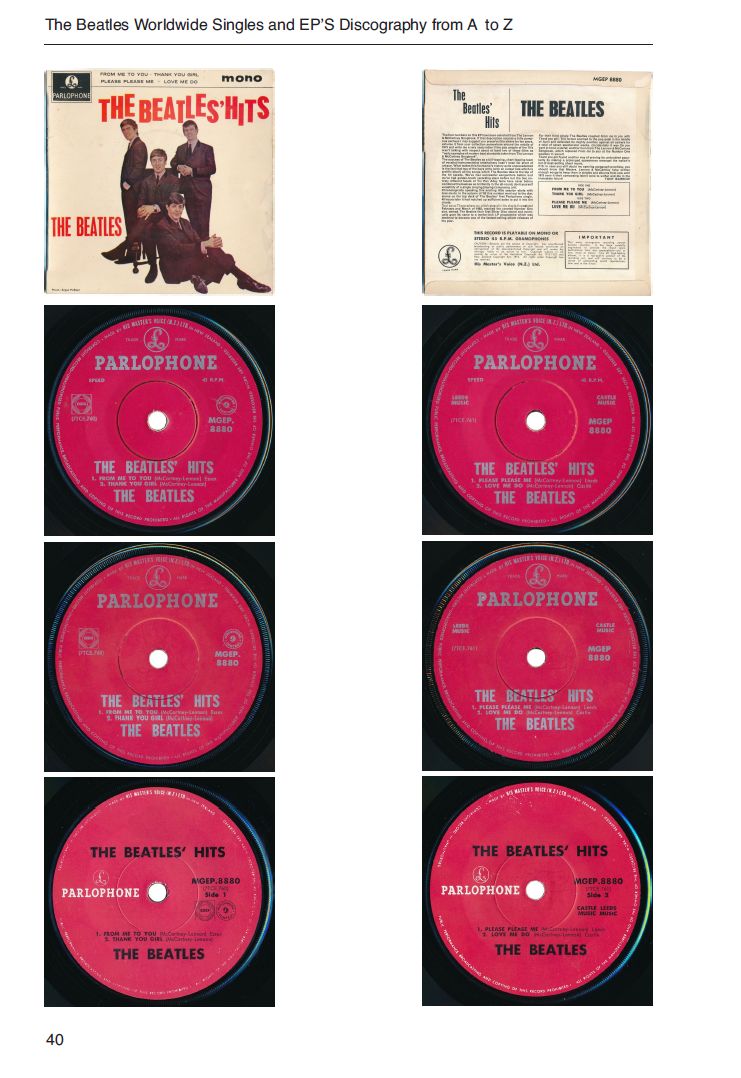 The Beatles worldwide singles and EP encyclopedia V22